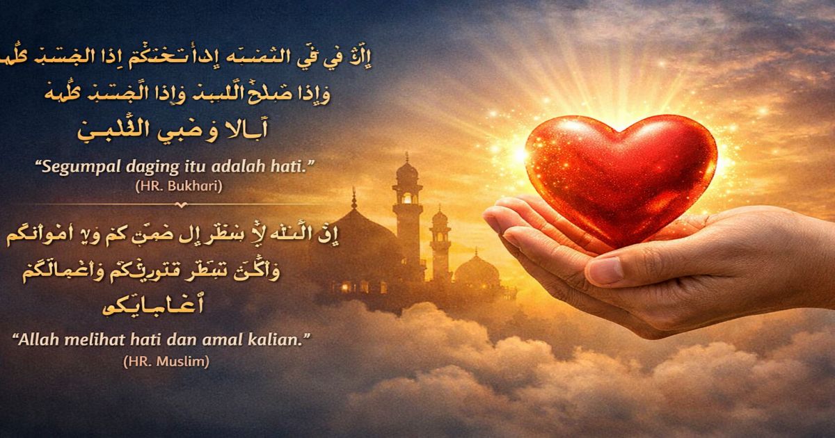 Hati Menentukan Baik dan Buruknya Amal Seorang Manusia