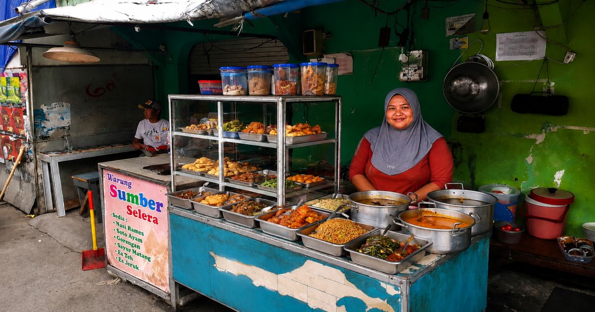 Warung Sederhana dengan Cita Rasa Khas Pesisir Kalibaru